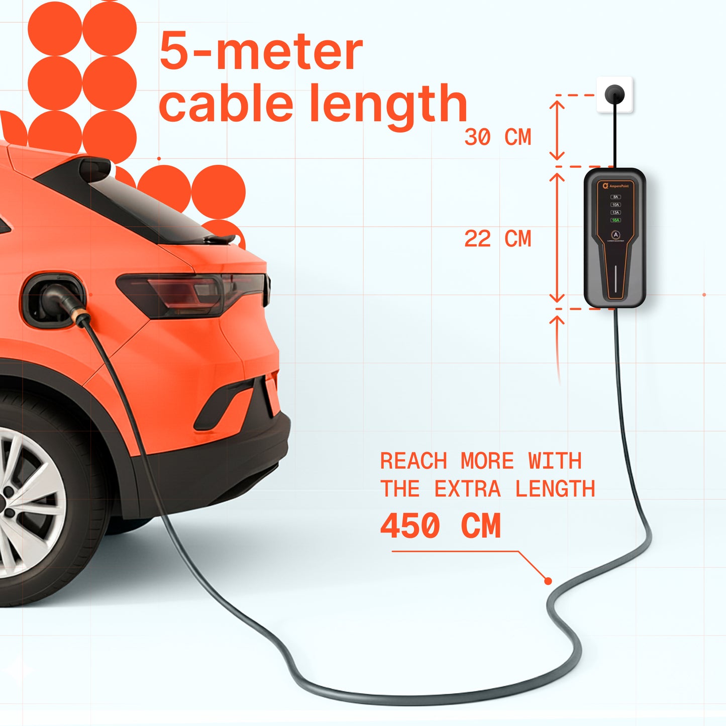 Преносимо зарядно B35 (16A, Тип 2, 3.7kW)