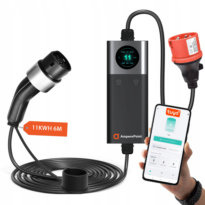 Portable Charger Q11 (16A, Type 2, 11kW) mobile app