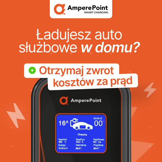 Poradnik dla pracownika - Jak rozliczyć ładowanie służbowego samochodu elektrycznego w domu.