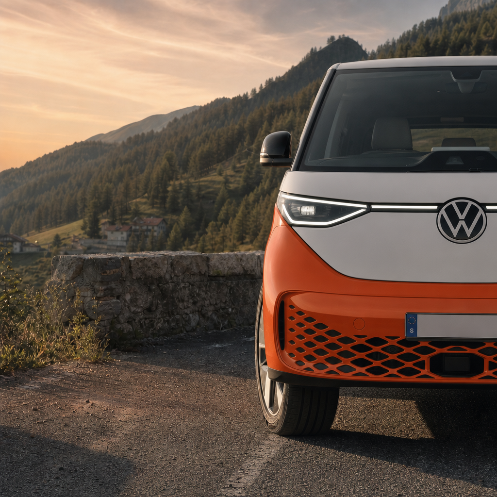 Volkswagen ID. Buzz Pro. Elektryczny Bulli. Retro design VW Type 2 w nowoczesnym wydaniu.