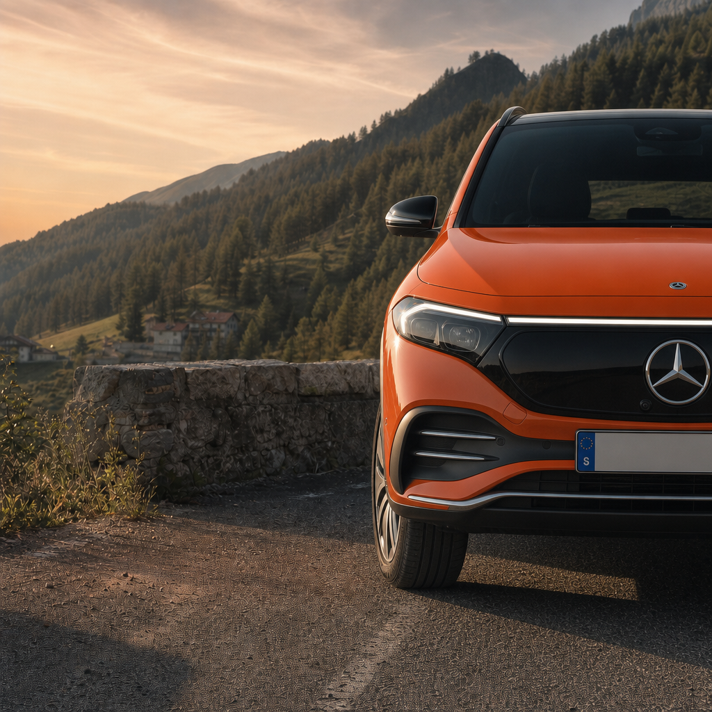 Mercedes-Benz EQA 250. A Mercedes legkisebb elektromos SUV-ja