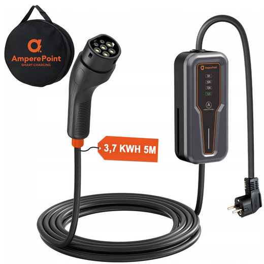 Přenosná nabíječka EV B35 (16A, Typ 2, 3,7 kW)