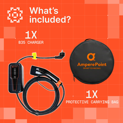Преносимо зарядно B35 (16A, Тип 2, 3.7kW)