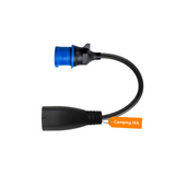 Adaptor CEE16A Albastru - pentru Seria Q PRO