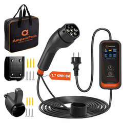 Portable Charger P35 (16A, Type 2, 3.7kW) 6 meters